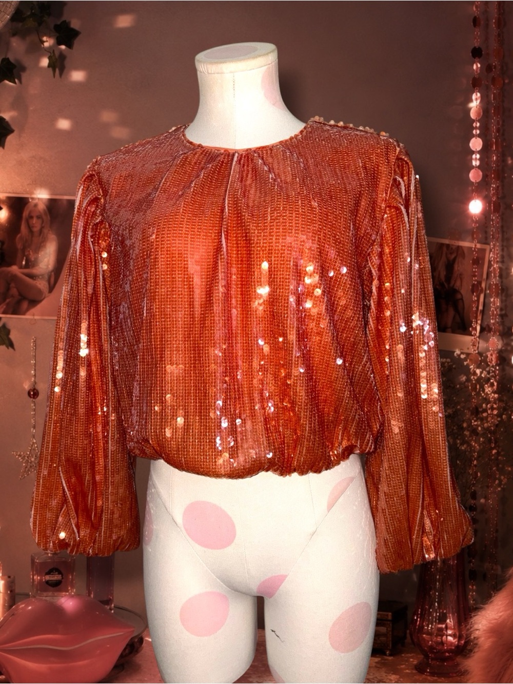 J.Crew Sequin Balloon Sleeve Party Top | NWT | XS ✨